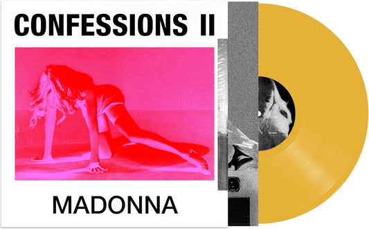 Madonna- Conffessions-2--Gold Colour Vinyl-Canadian Exclusive Vinyl.
