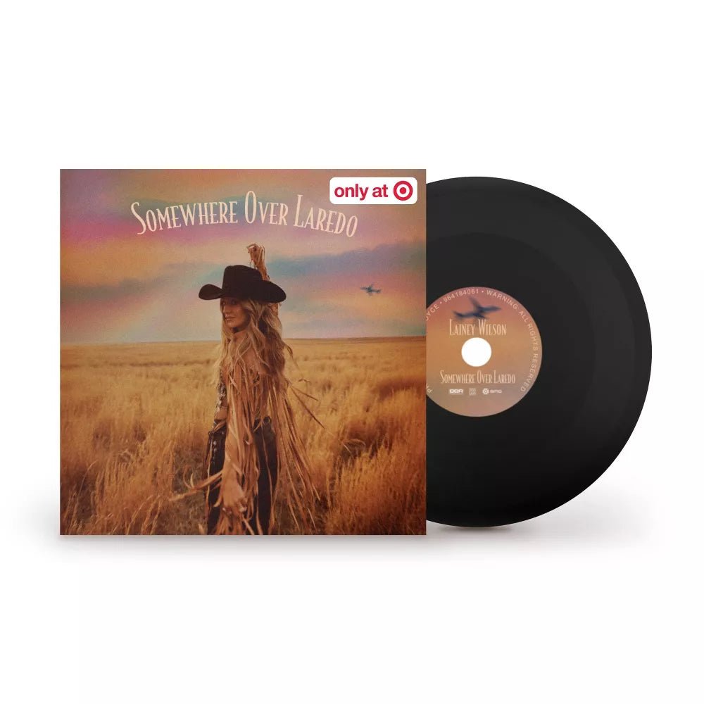 "Vinyl Record Title - Transatlantic Vinyl RecordsLainey Wilson - USA Exclusive Import Vinyl Record - Tiny Vinyl Edition - Somewhere Over Laredo/4x4xU