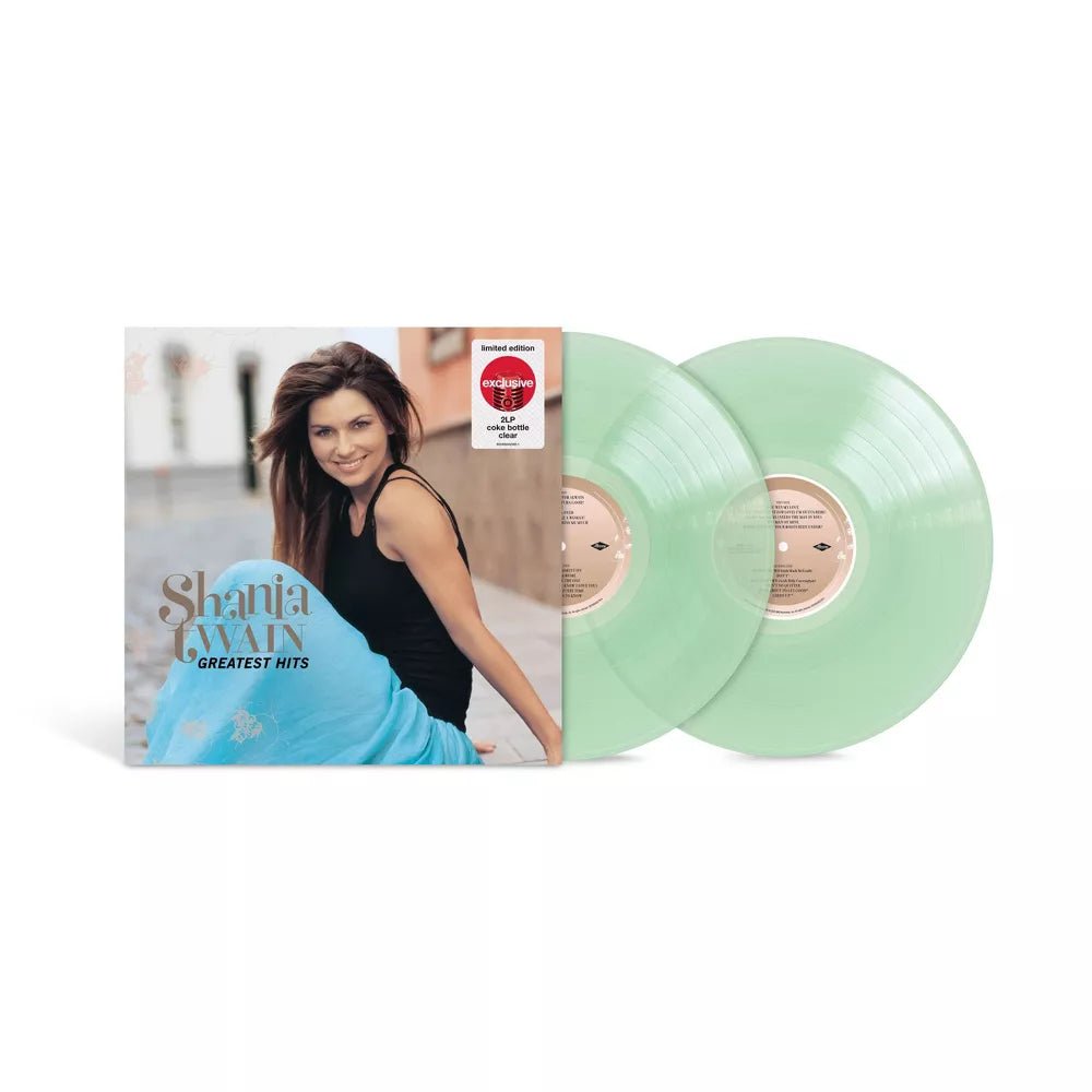 "Vinyl Record Title - Transatlantic Vinyl RecordsShania Twain - Greatest Hits (USA Exclusive, Vinyl Mint Green Vinyl (2LP